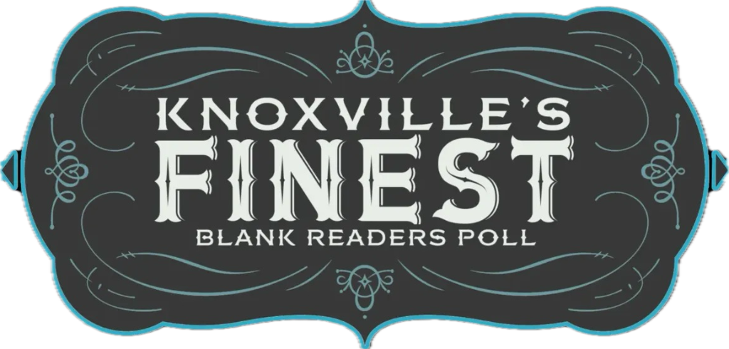 Knoxville's Finest Blank Readers Poll Winner