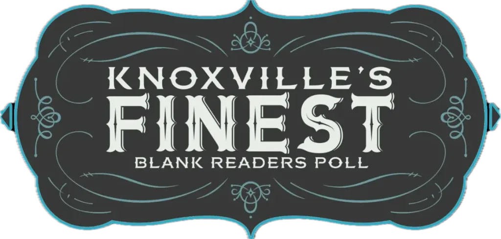 Knoxville's Finest Blank Readers Poll Winner