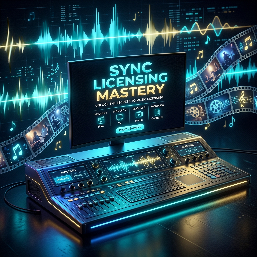 Sync Licensing Academy Mockup Graphic